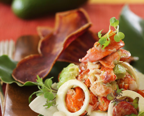 Lobster & Hearts of Palm Salad