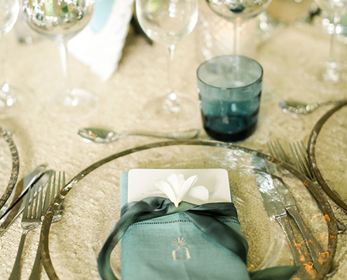 Colin Cowie Wedding Reception Table Setting